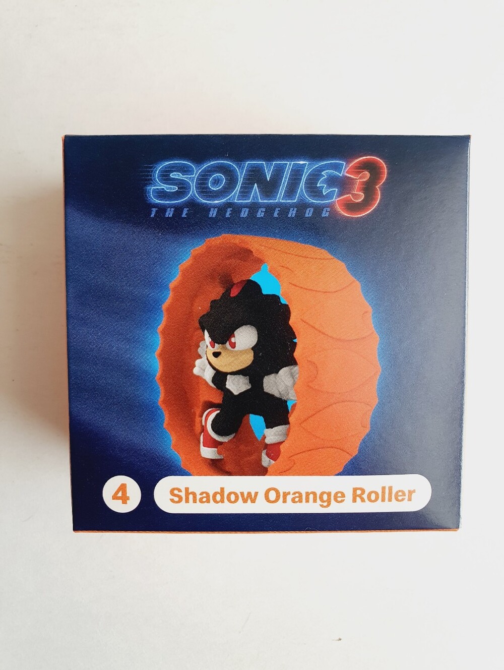 Sonic 3 Shadow Orange Roller 2024 McDonald’s Happy Meal #4 Toy